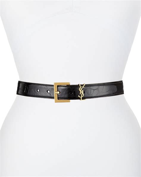 ysl leopard belt|ysl belt size guide.